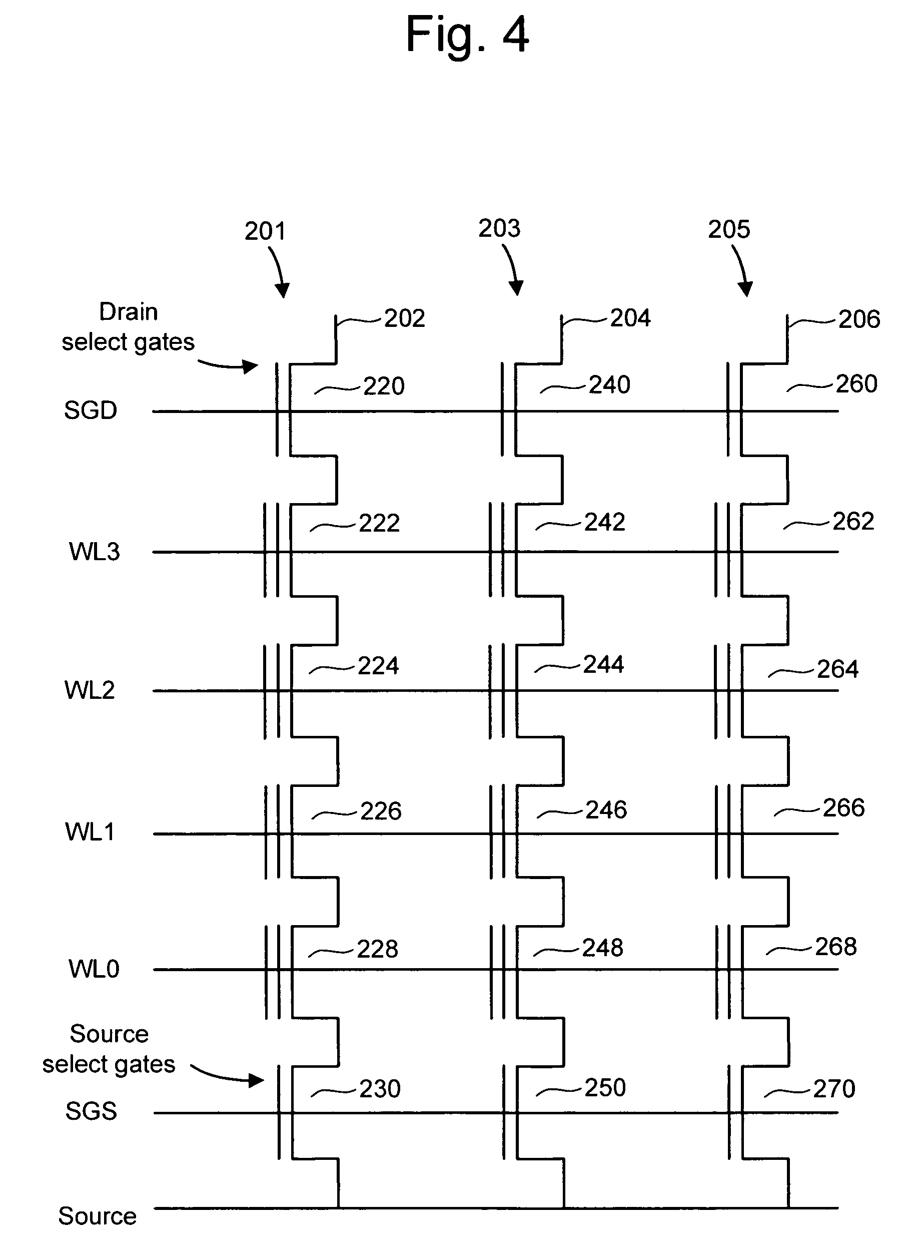 Apparatus for programming non-volatile memory with reduced program disturb using modified pass voltages