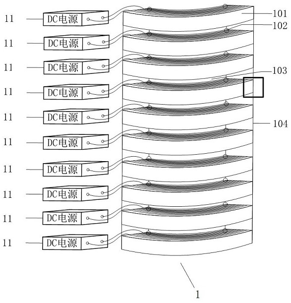 Device and method for observing dynamic behaviors of impurities with different particle sizes in oil duct of transformer