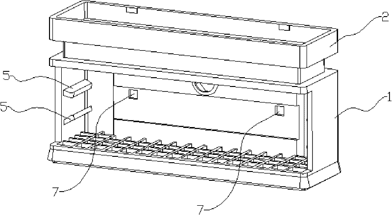 Foaming device of curved pipe faucet