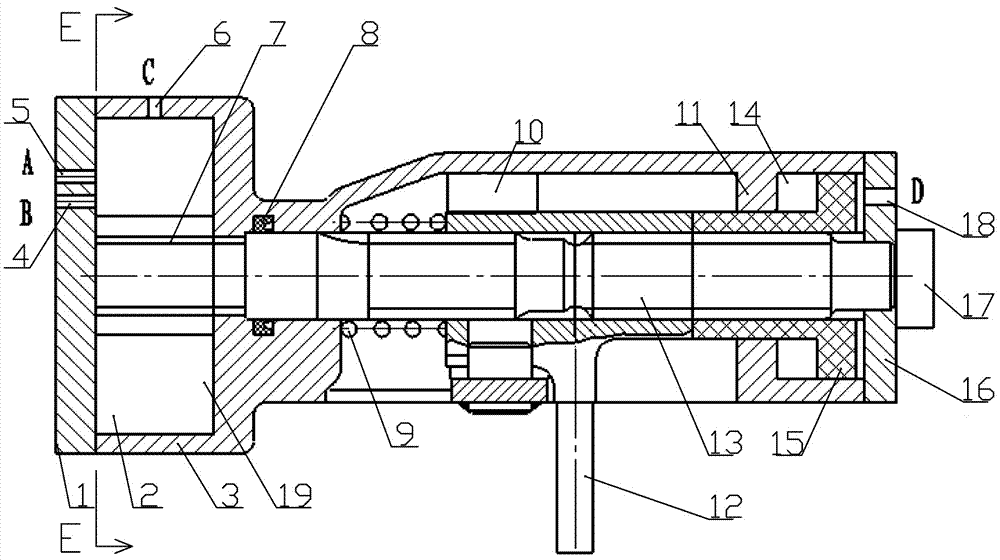 Pneumatic gear shifting control device and gear shifting control method of automated mechanical transmission