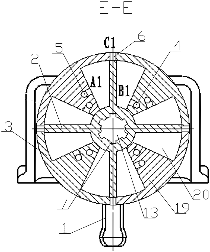 Pneumatic gear shifting control device and gear shifting control method of automated mechanical transmission