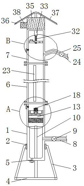 A fast-response liquid level detection device