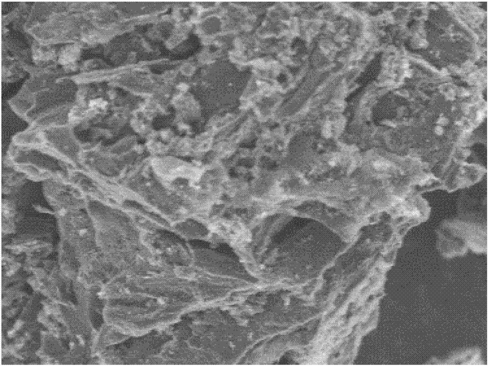 Method for preparing electrode carbon material of supercapacitor employing radish as carbon source