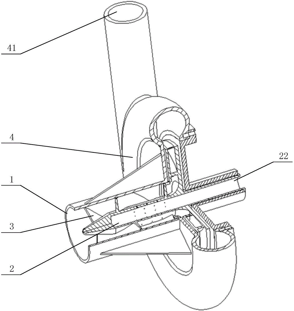 Gas-liquid separation conveying pump