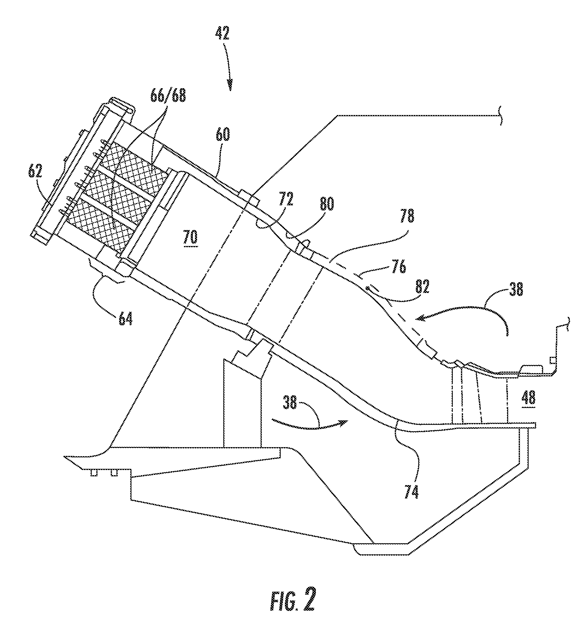 Fuel nozzle for reducing modal coupling of combustion dynamics