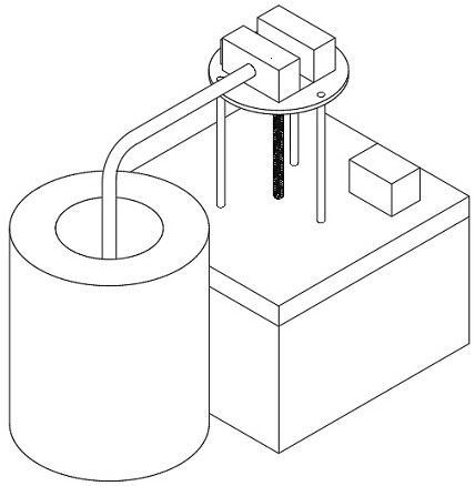 Novel automatic pressure regulator for rare earth siphon discharge