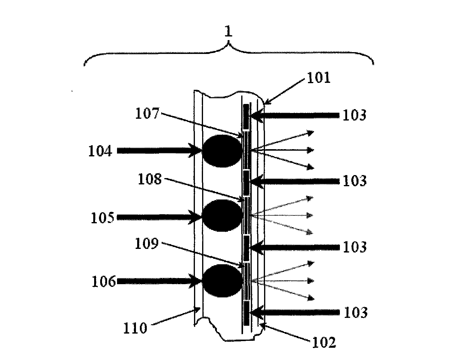 Up-conversion luminescence infrared laser display screen, manufacture method thereof and application thereof