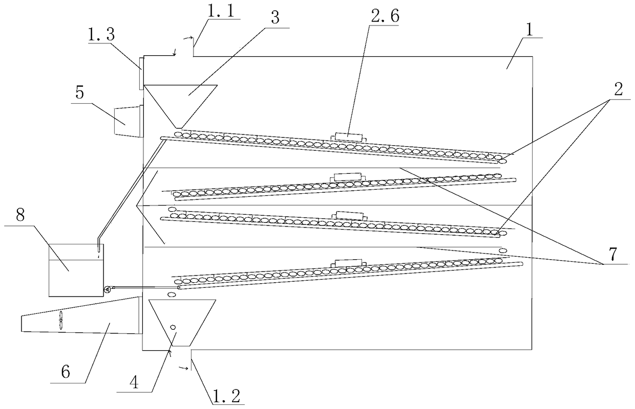 Coal slime dehydration drying equipment and method