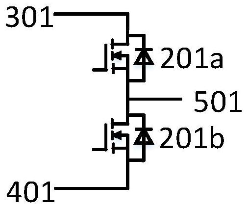 Buck circuit silicon carbide power module