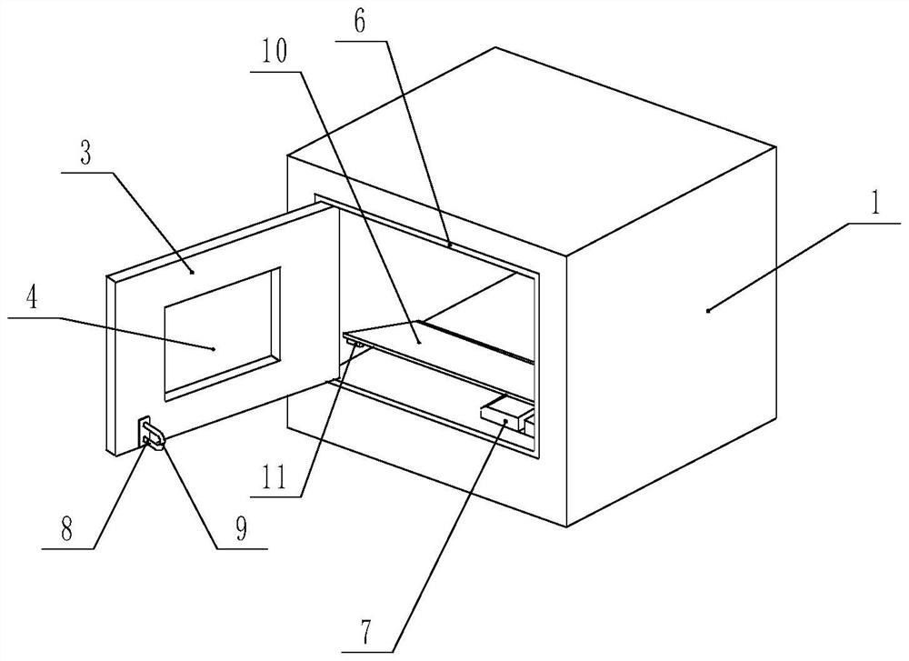 Intelligent shared tool cabinet system and method applied to workshop site