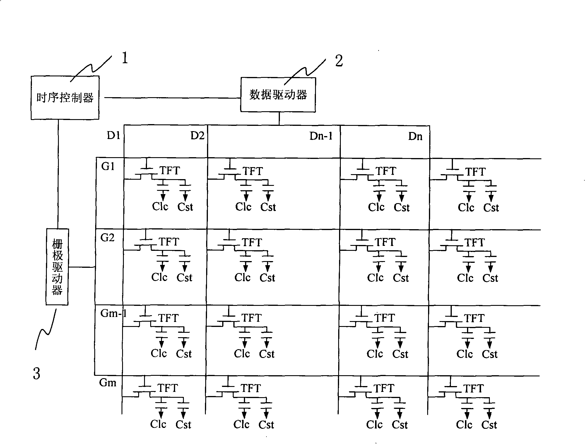 Liquid crystal display panel and drive method thereof