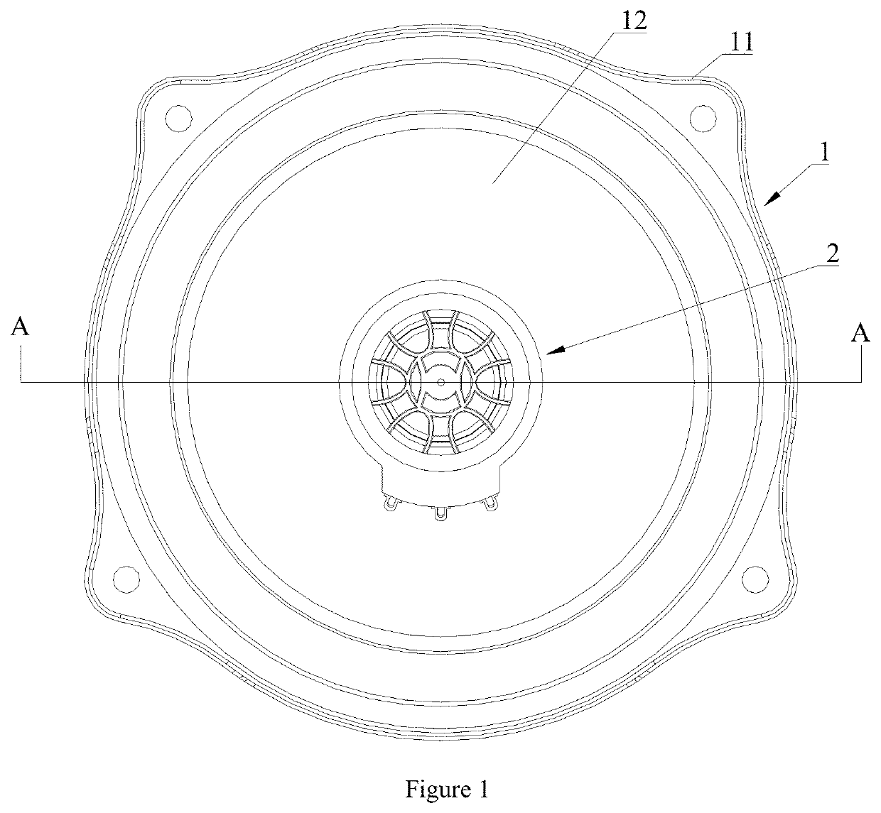 Coaxial loudspeaker