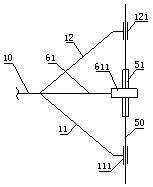 Double adjusting anti-roll children tricycle