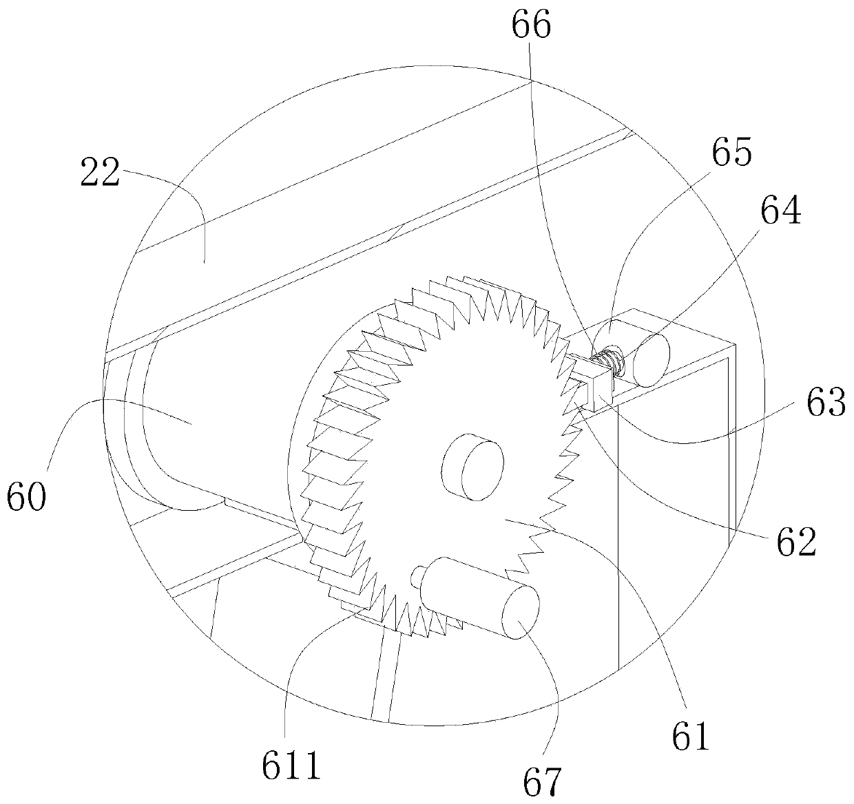 Motor rotor maintenance auxiliary device