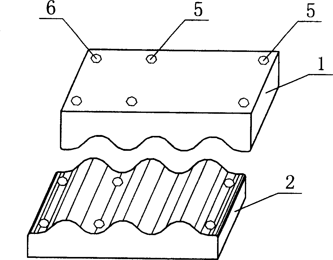 Method of clamping and anchoring high strength composite material