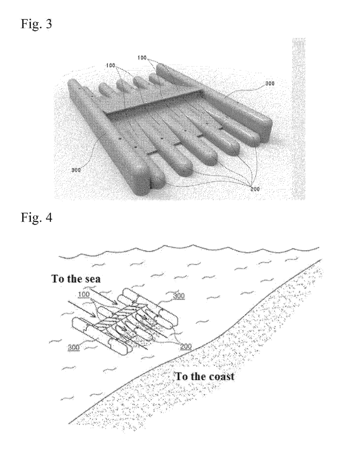 Block for preventing sand erosion