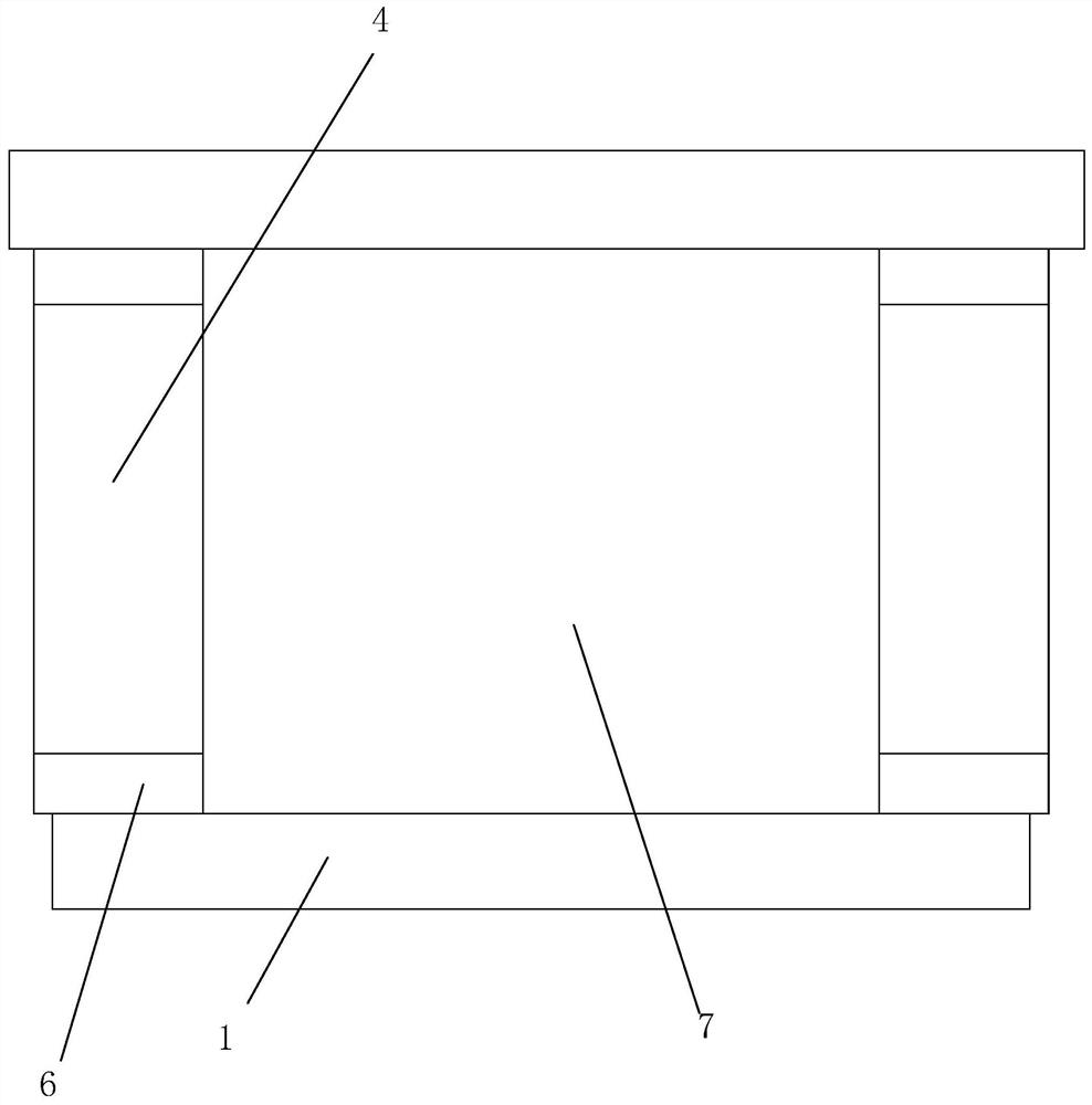 Assembled building structural system and construction method