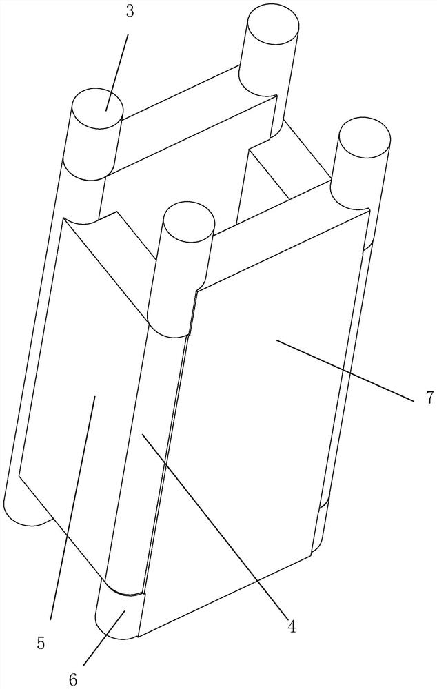 Assembled building structural system and construction method