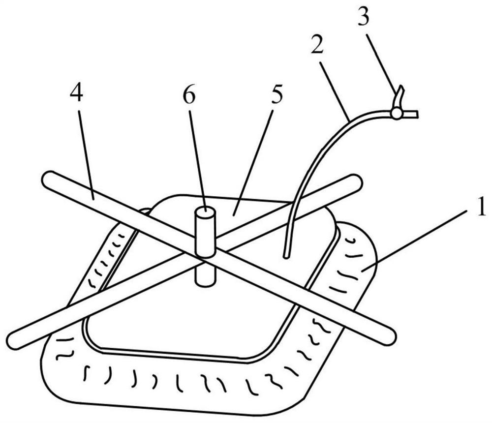 Medical craniocerebral operation channel sealing apparatus