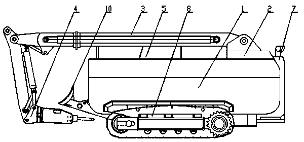 Tunnel cleaning machine