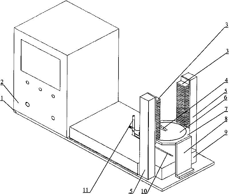 Tester of inflammability of foamed aerosol