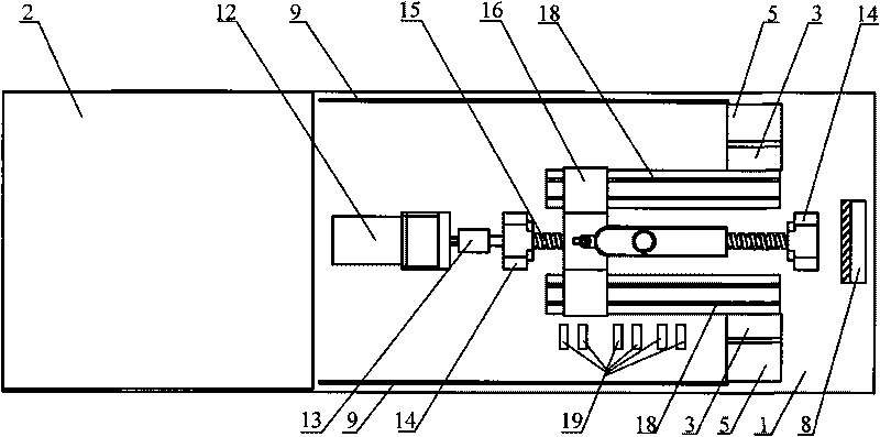 Tester of inflammability of foamed aerosol