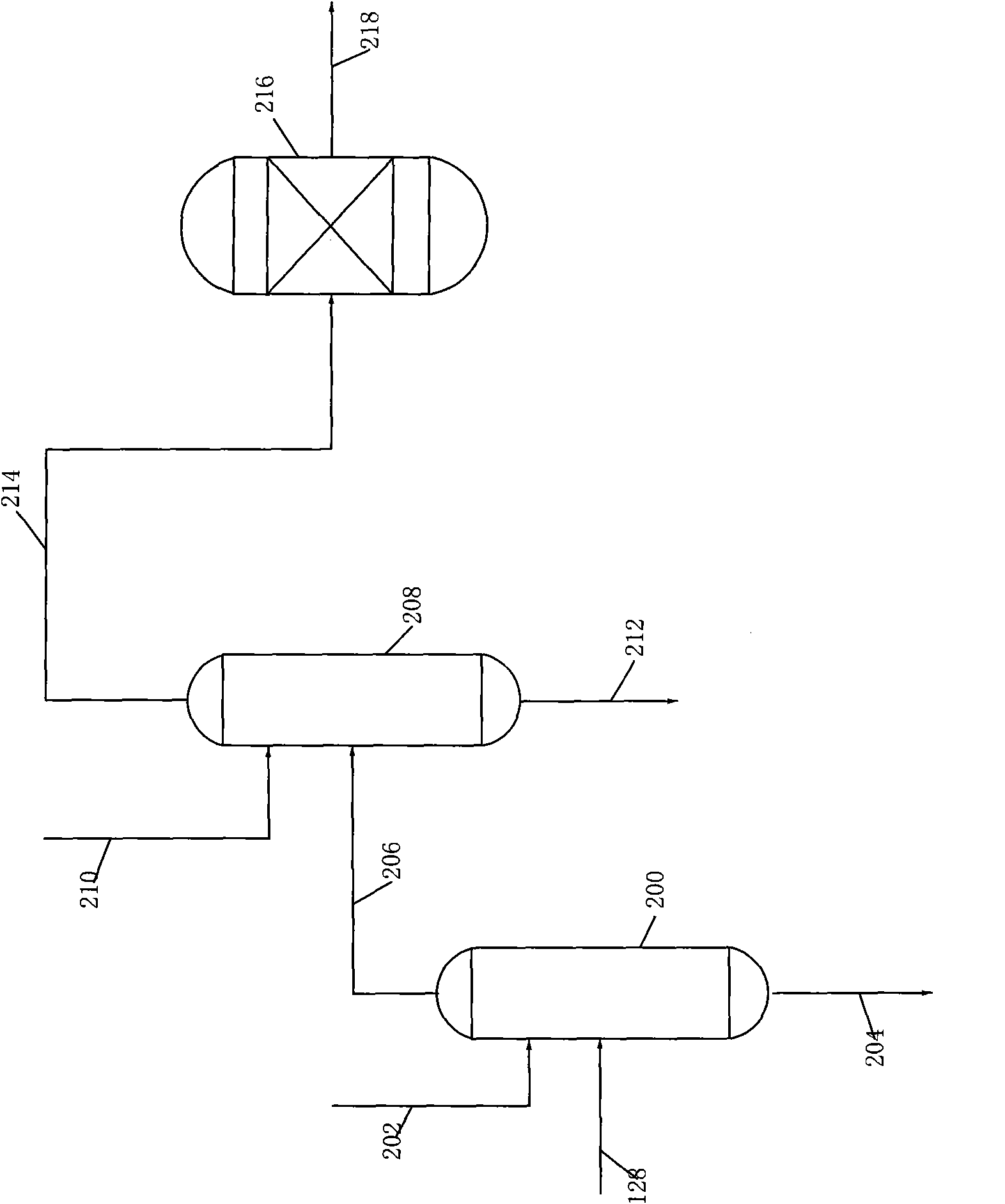 Method for removing oxy-compounds from olefin material flow