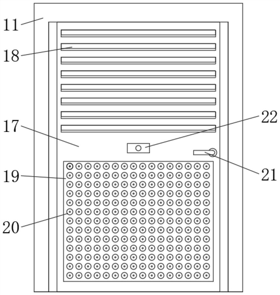 Fireproof and radiation-proof intelligent safety type protective medical door