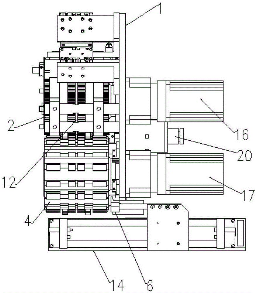 Straw straw cutting and feeding device