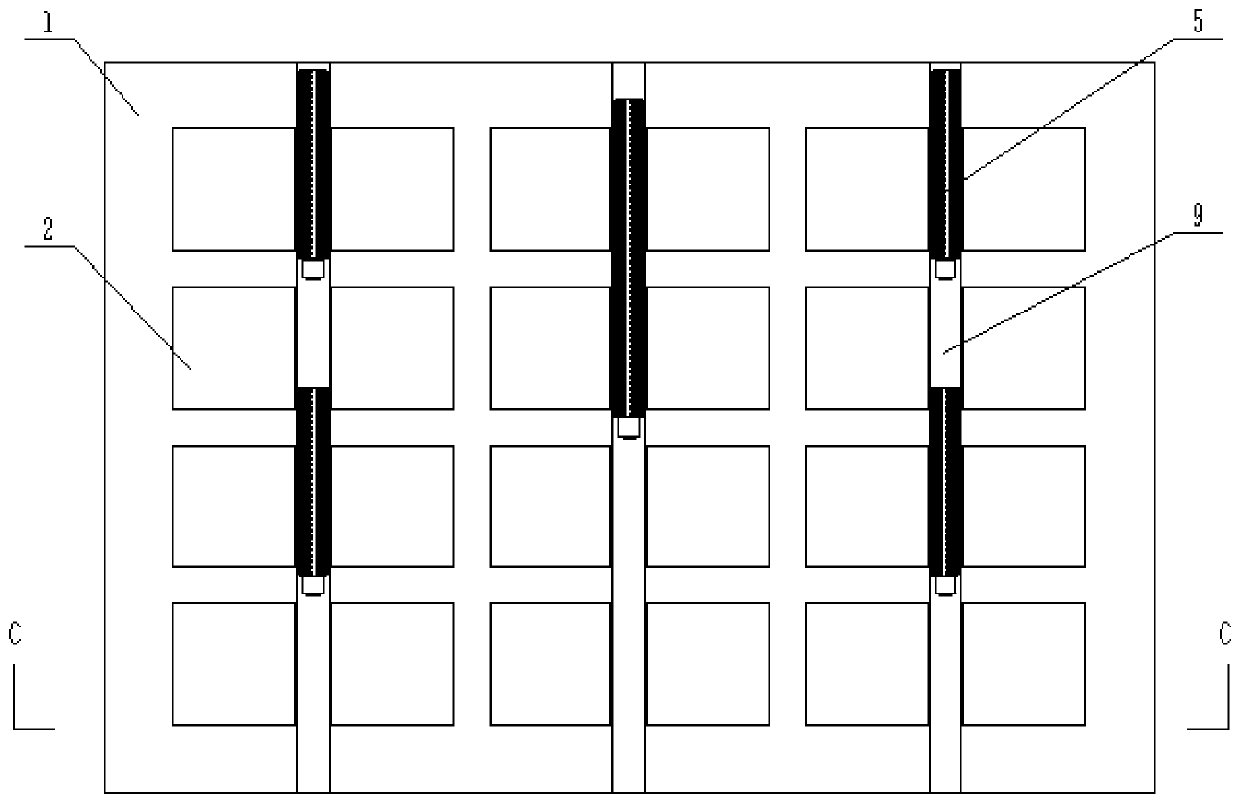 High-efficiency linked clean photovoltaic power generation device