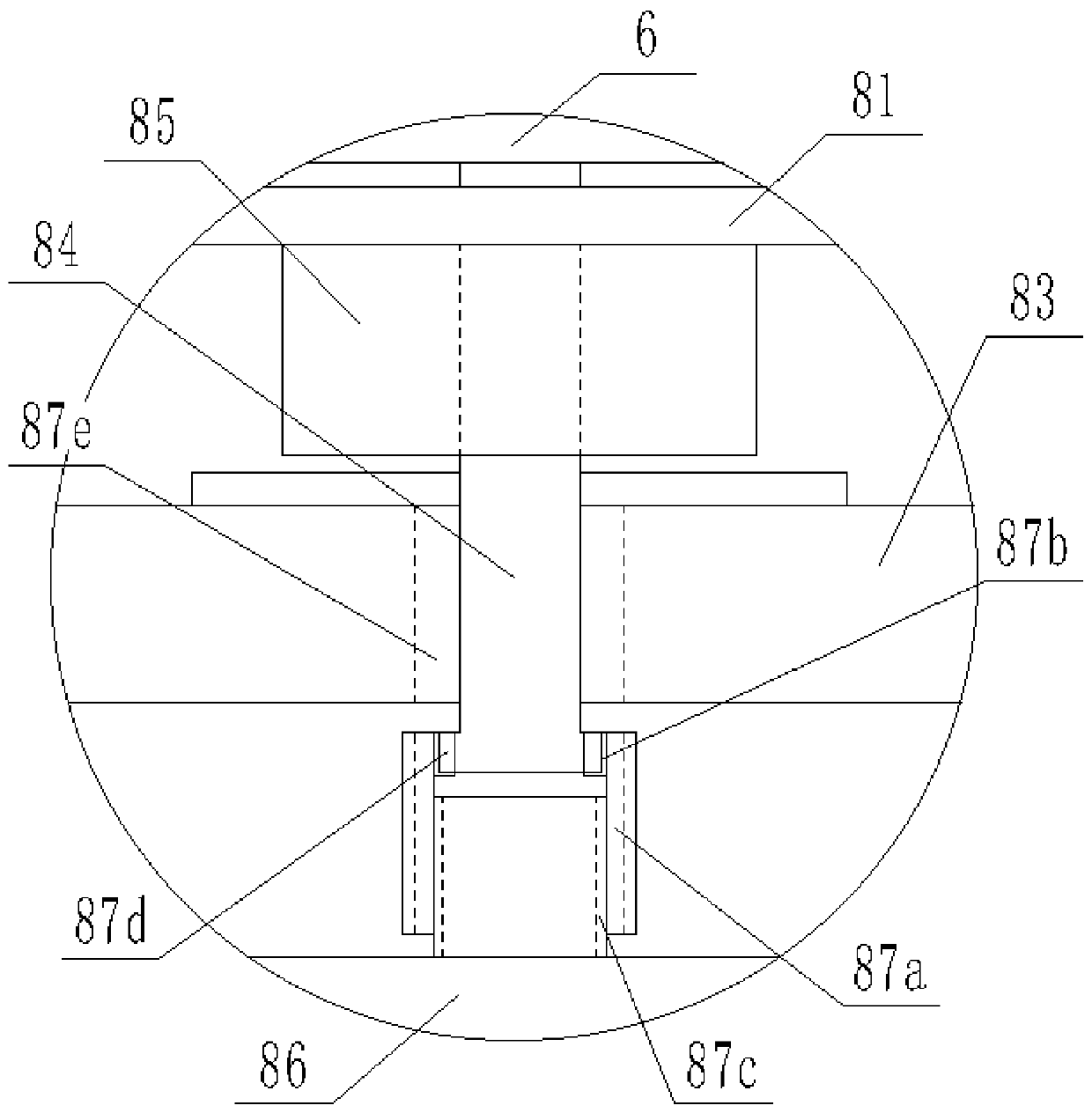 High-efficiency linked clean photovoltaic power generation device