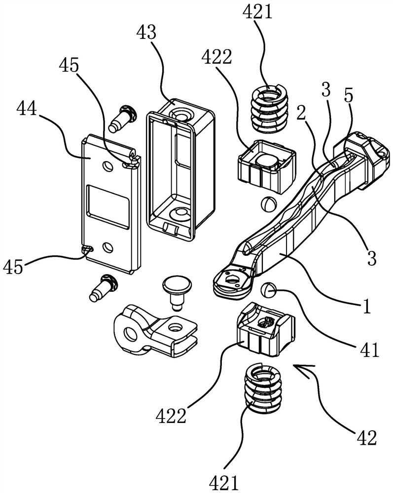 High-energy-storage limiter structure