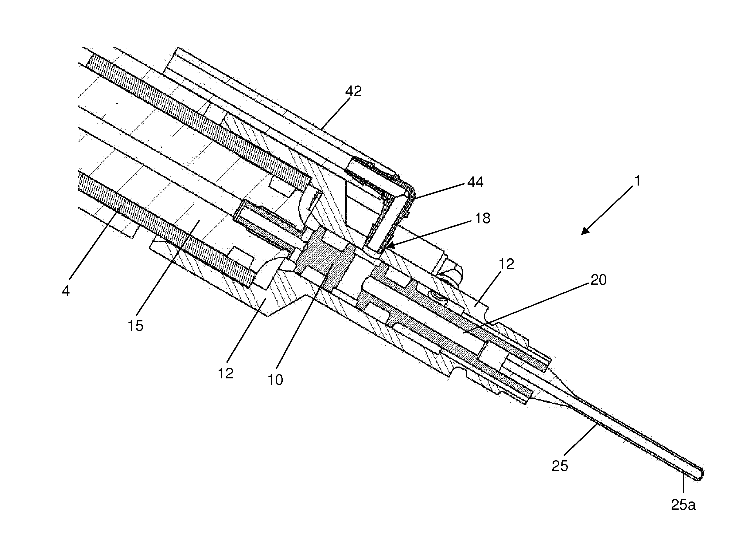 Removable adapter for phacoemulsification handpiece having irrigation and aspiration fluid paths