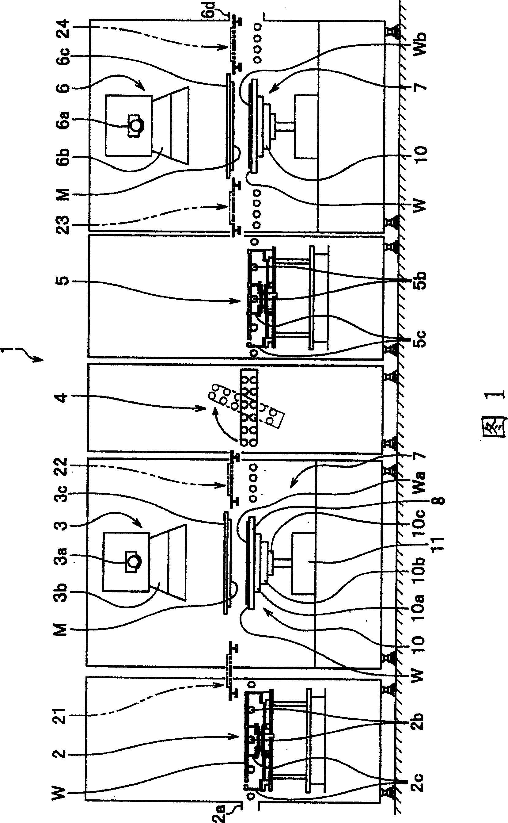 Exposure worktable and exposure device