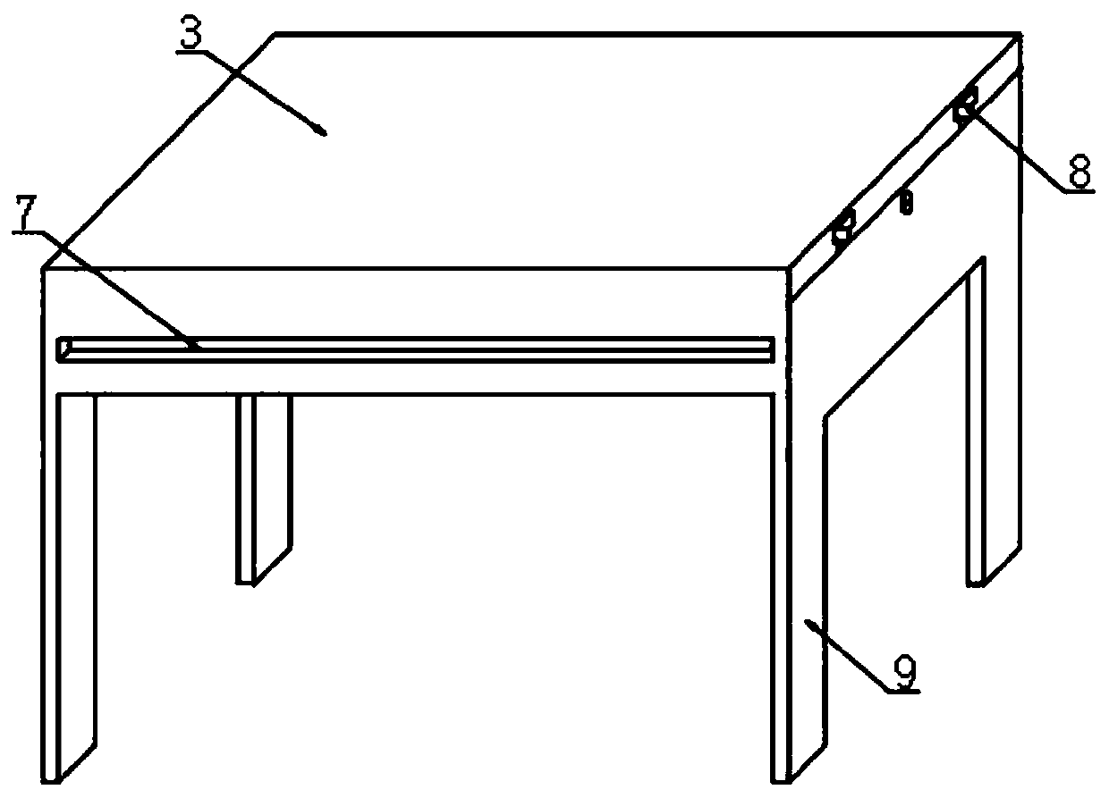 High-precision slotting device applied to production of automobile exhaust manifold