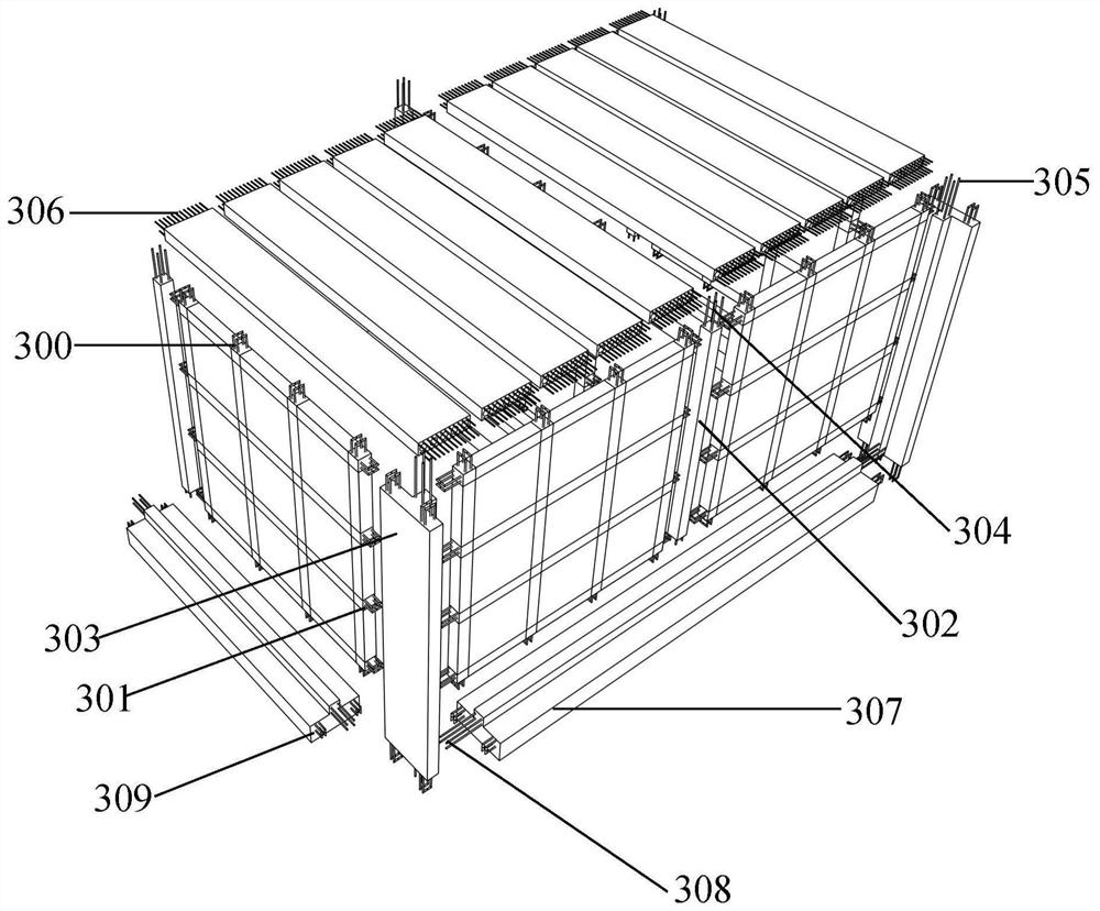 A prefabricated green Tibetan blockhouse and its construction method