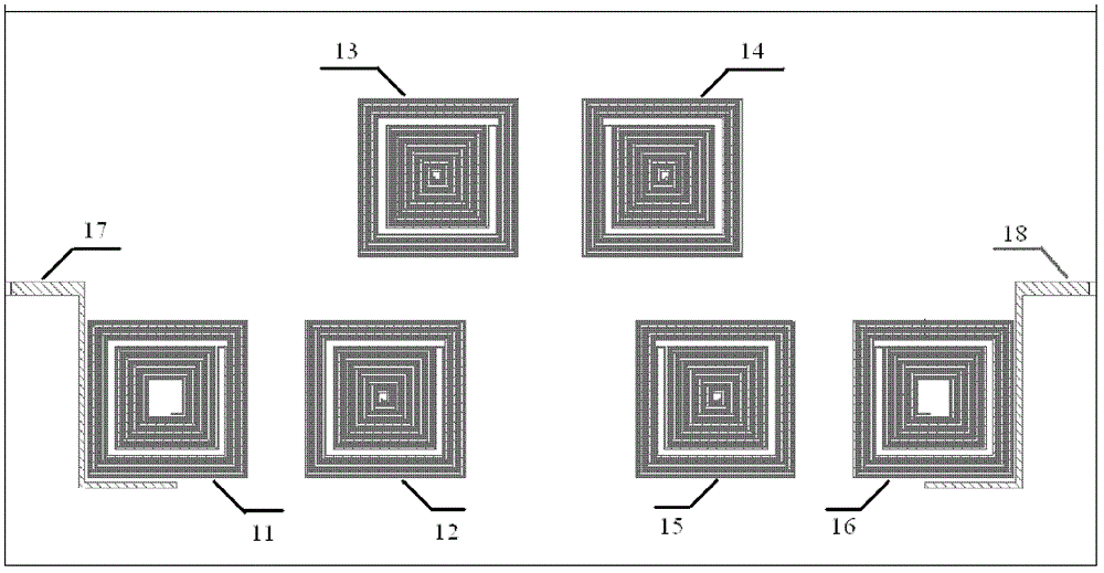 Method for changing center frequency of filter with superconducting microstrip structure by adopting mask overlay