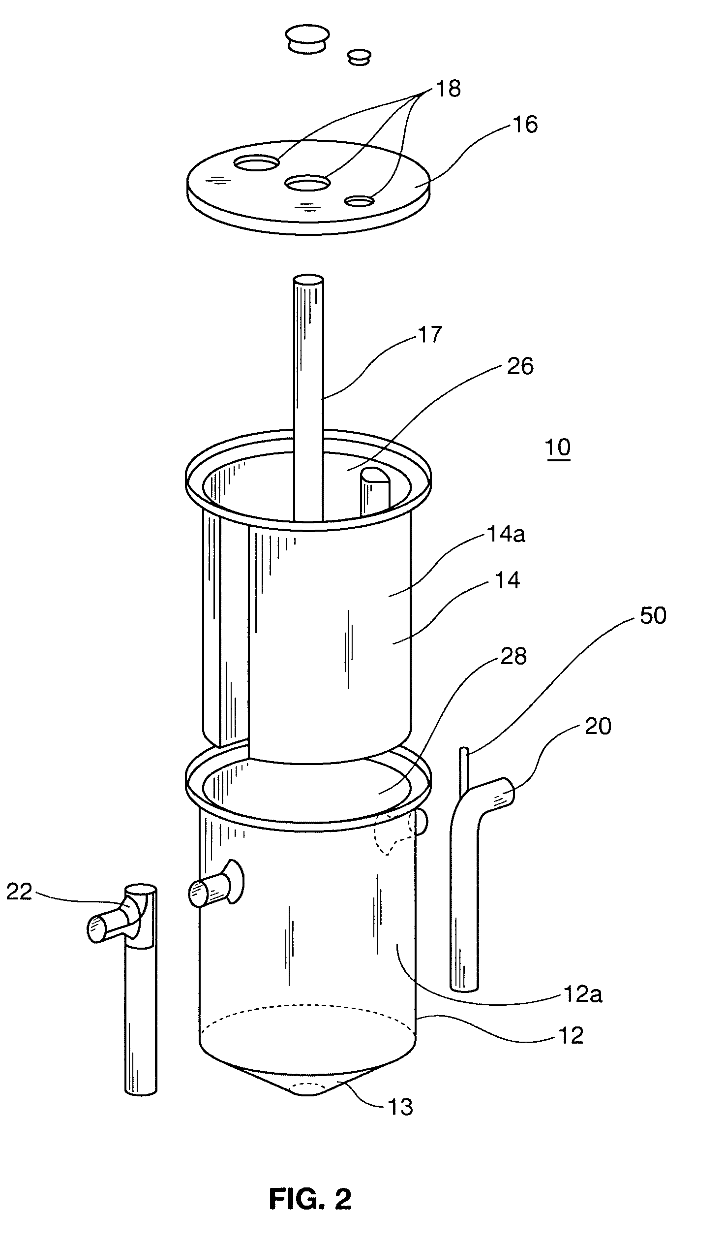 Passive grease trap using separator technology