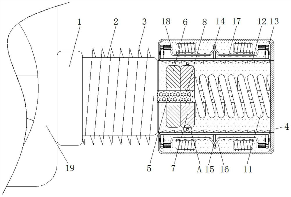 Heat dissipation device of energy-saving and environment-friendly intelligent switch of router