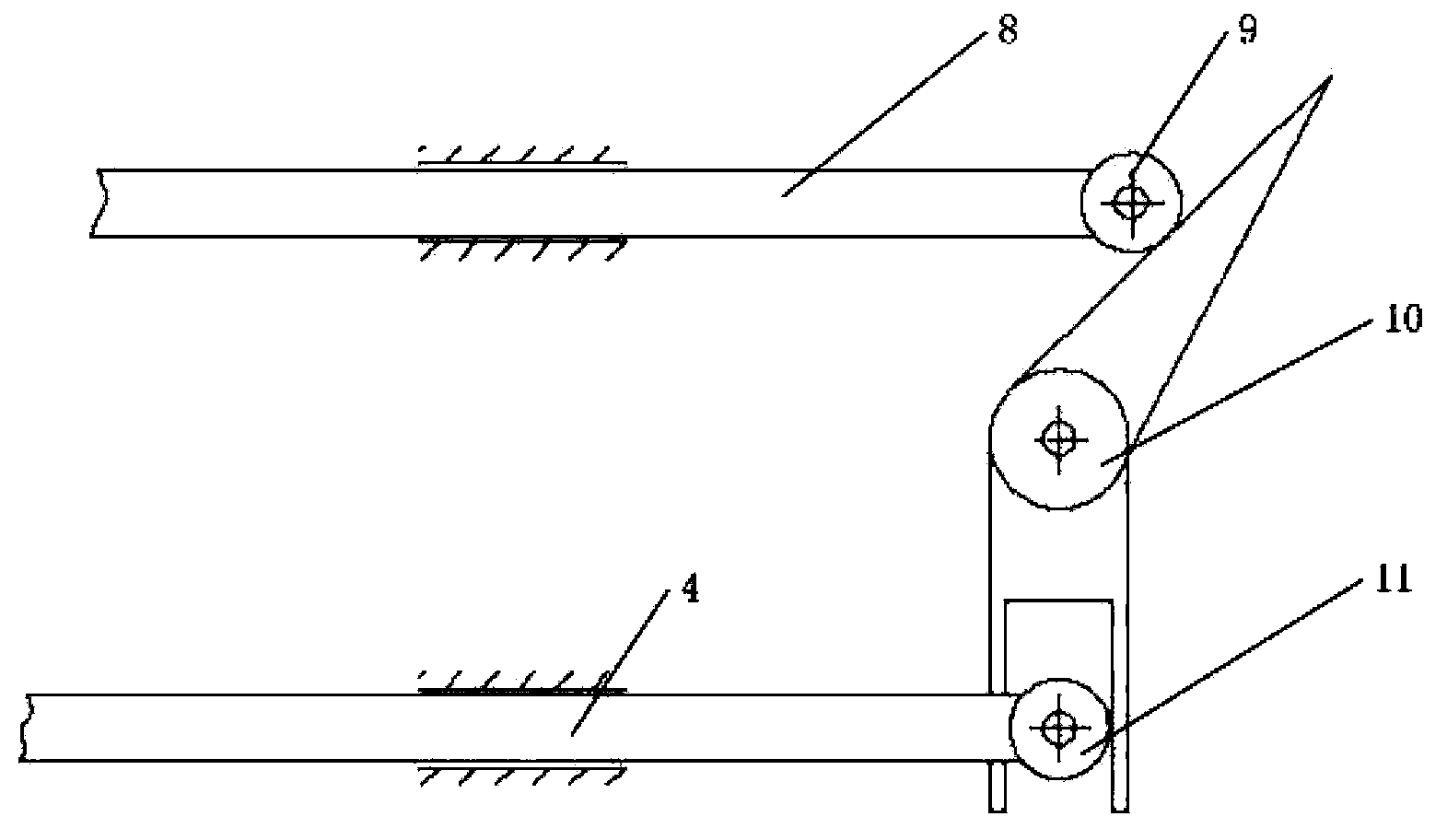 Wheel trigger device for sentry box protection system