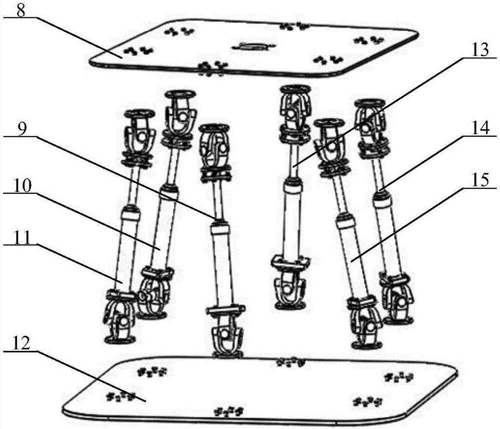 Multi-degree-of-freedom active type wave compensation simulator based on parallel mechanism