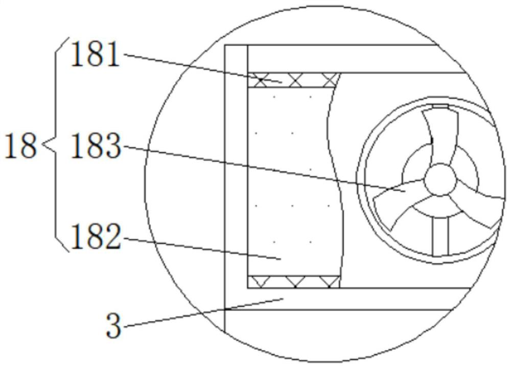 Device for improving internal lighting effect of power distribution cabinet and use method