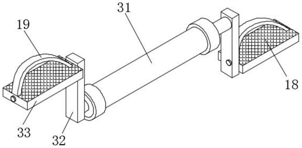 Rehabilitation training device for osteoporosis patients