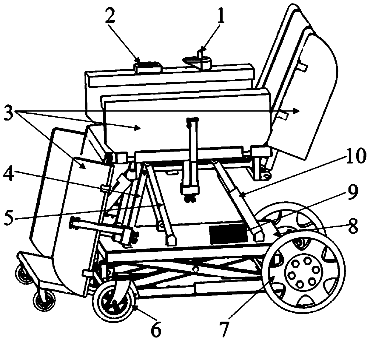 Intelligent elderly people assisting robot system