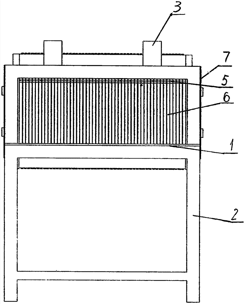 Rice paper seedling plate stacked blank slicing machine