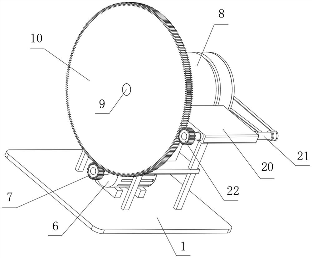 Processing technology and equipment for stir-frying codonopsis pilosula with agastache rugosus