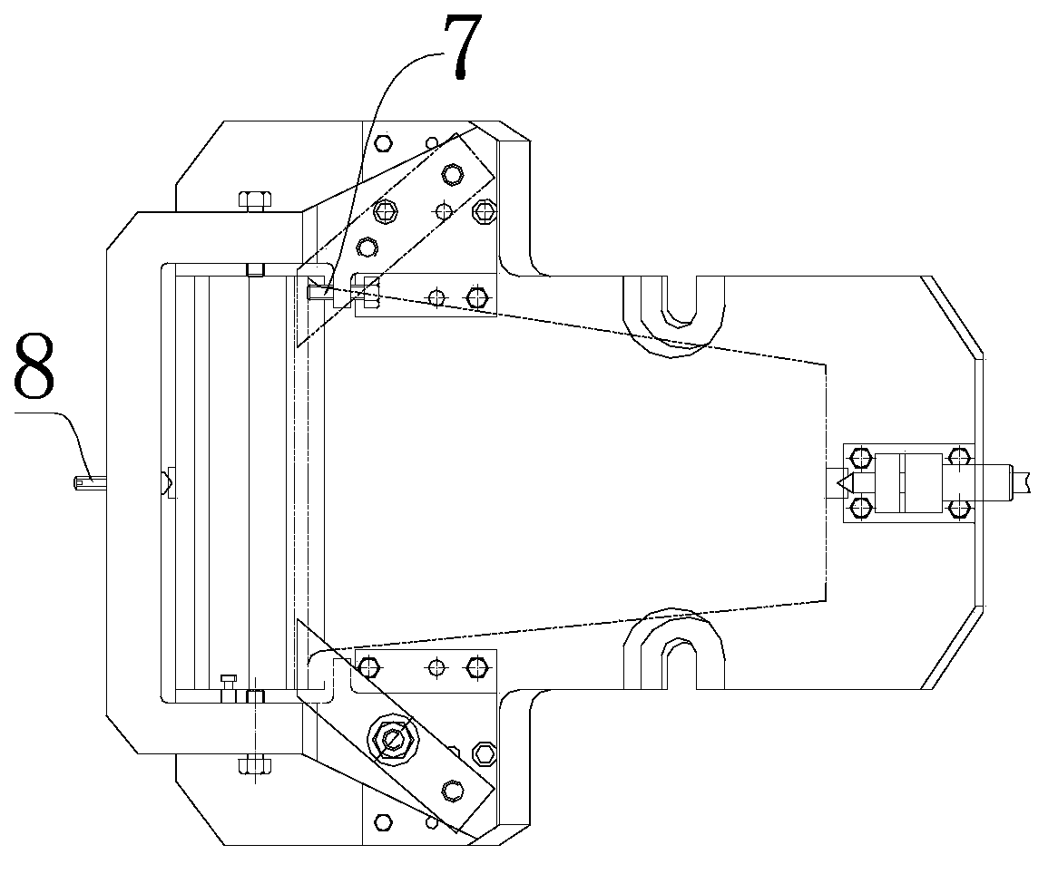 Blade tenon tooth milling clamp