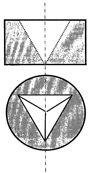 Integer integrated from gravestone and grave