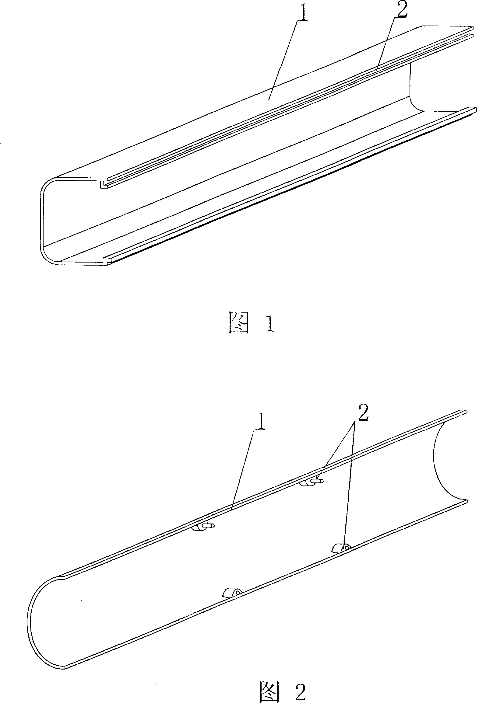 Component for cast-in-situs reinforcing steel concrete pore-creating