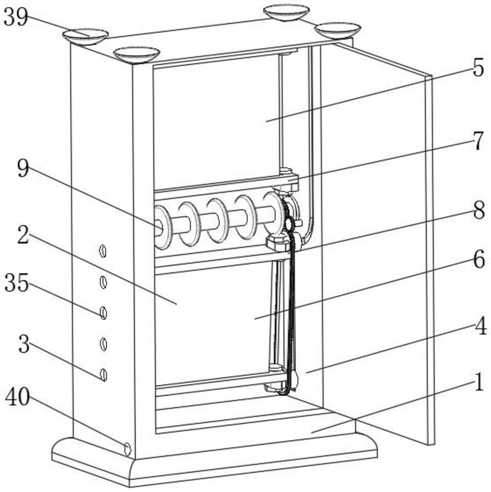 Charging pile and protection device thereof